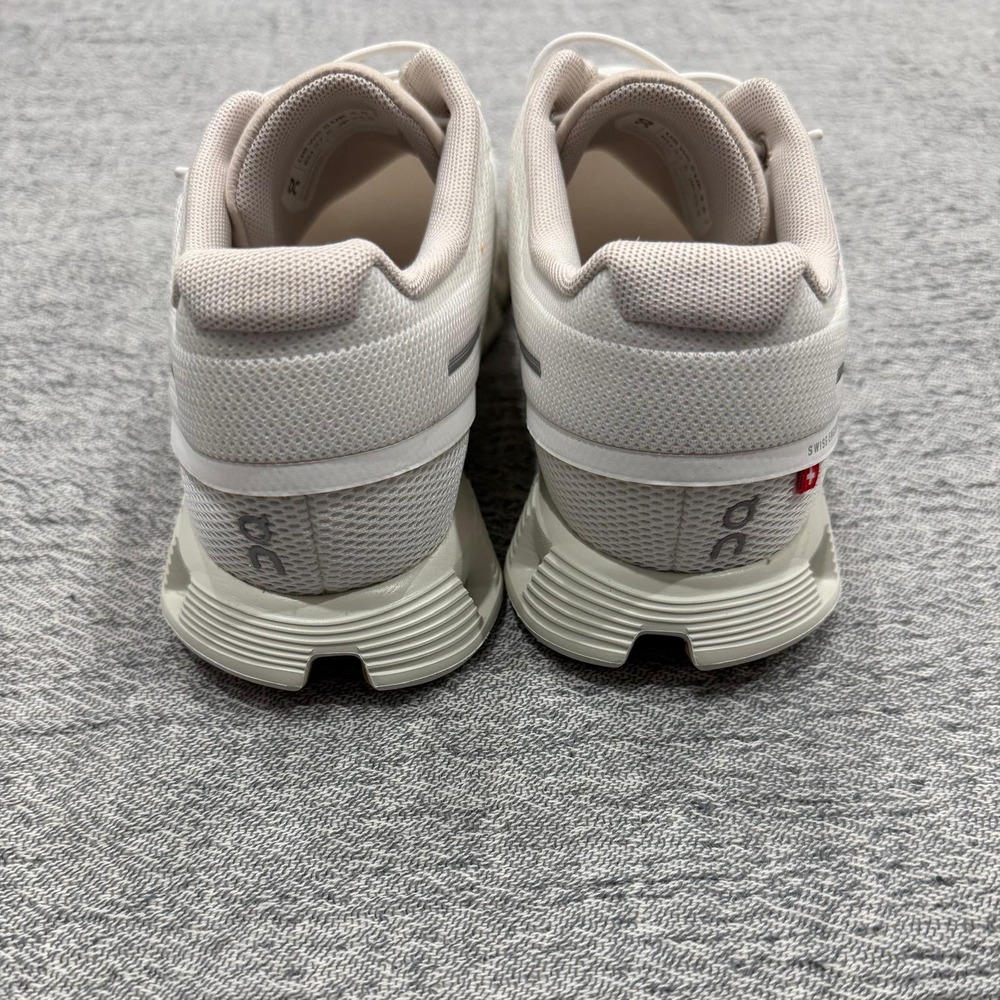 On Running Cloud 6 Sneakers Athletic Women 6.5 Pearl White Lightweight Comfort - Picture 5 of 9